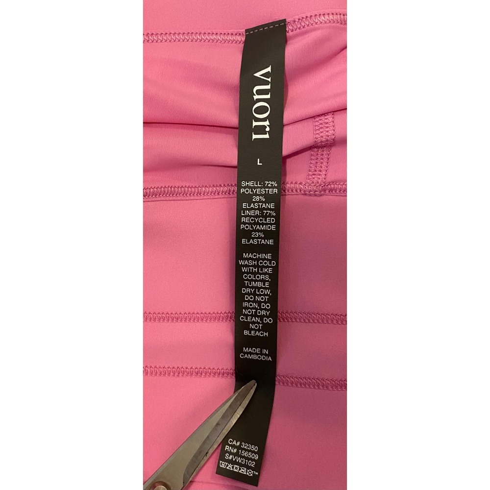 NWOT Vuori Daily Skirt L Azalea Pink Skort Tennis Pickleball Athleisure VW3102 - Picture 5 of 13